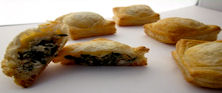 Goat Cheese and Spinach Turnover
